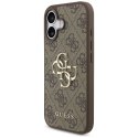 Etui Guess 4G Big Logo do iPhone 17 - brązowe Guess