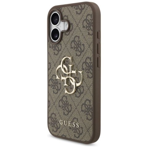 Etui Guess 4G Big Logo do iPhone 17 - brązowe Guess