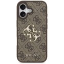 Etui Guess 4G Big Logo do iPhone 17 - brązowe Guess