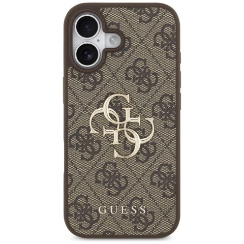 Etui Guess 4G Big Logo do iPhone 17 - brązowe Guess