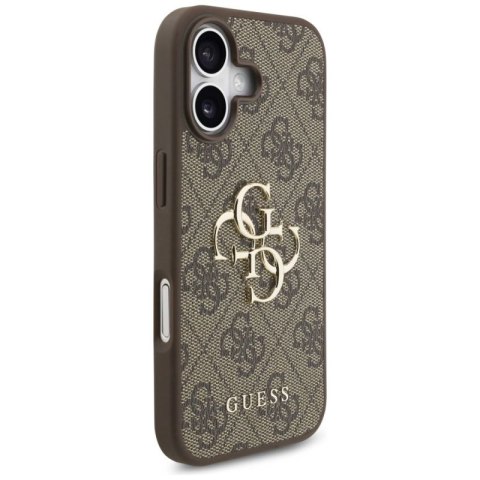 Etui Guess 4G Big Logo do iPhone 17 - brązowe Guess