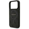 Etui Guess 4G Ring Classic Logo MagSafe do iPhone 17 Pro - czarne Guess