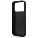 Etui Guess 4G Ring Classic Logo MagSafe do iPhone 17 Pro - czarne Guess