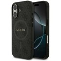 Etui Guess 4G Ring Classic Logo MagSafe do iPhone 17 - czarne Guess