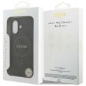 Etui Guess 4G Ring Classic Logo MagSafe do iPhone 17 - czarne Guess