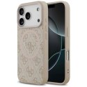 Etui Guess 4G Ring Classic Logo MagSafe na iPhone 17 Pro - różowe Guess