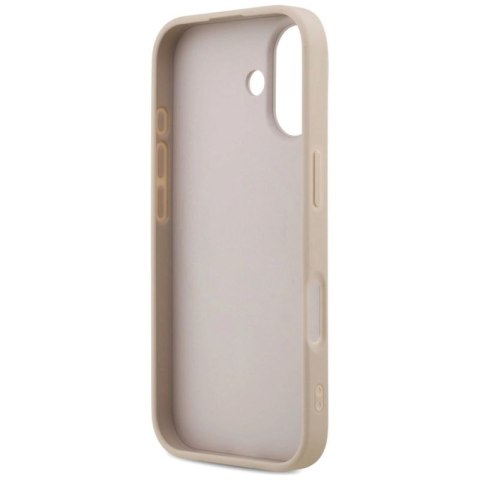 Etui Guess 4G Ring Classic Logo MagSafe na iPhone 17 - różowe Guess