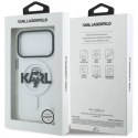 Etui Karl Lagerfeld IML Karl Sketch Logo MagSafe do iPhone 17 Pro - przezroczyste Karl Lagerfeld