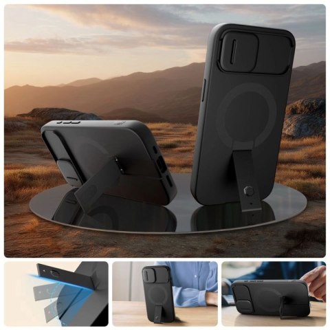 Etui Tech-Protect Kevlar Aura MagSafe na iPhone 16e / 17e - czarne Tech-Protect