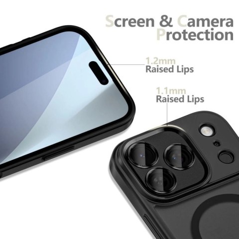 Etui Tech-Protect MagCam MagSafe na iPhone 17 Pro - czarny mat Tech-Protect