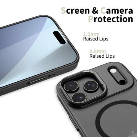 Etui Tech-Protect MagStand MagSafe na iPhone 17 Pro Max - czarny mat Tech-Protect