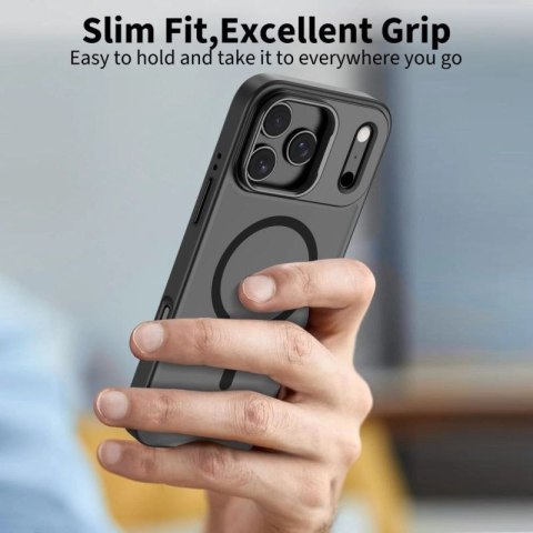 Etui Tech-Protect MagStand MagSafe na iPhone 17 Pro Max - czarny mat Tech-Protect
