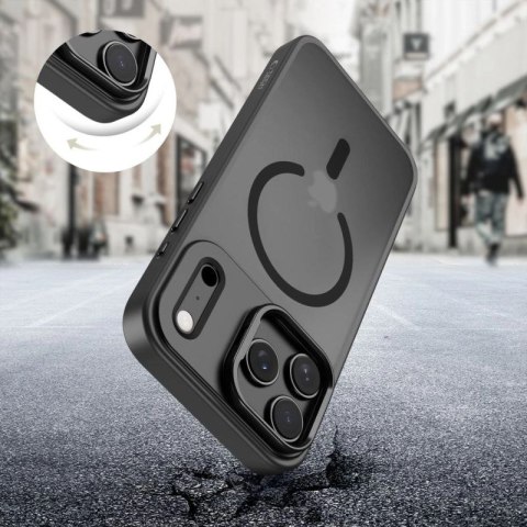 Etui Tech-Protect MagStand MagSafe na iPhone 17 Pro Max - czarny mat Tech-Protect
