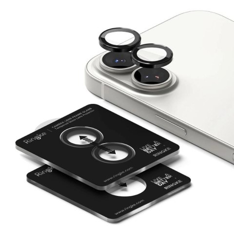 Osłona aparatu Ringke Camera Frame Protector 2-pack na iPhone 17 - czarna Ringke