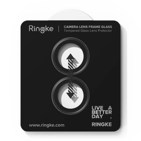 Osłona aparatu Ringke Camera Frame Protector 2-pack na iPhone 17 - czarna Ringke