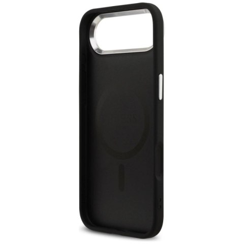 Etui Guess 4G Classic Logo MagSafe na iPhone 17 Air - czarne