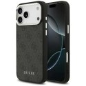 Etui Guess 4G Classic Logo MagSafe na iPhone 17 Pro Max - czarne Guess