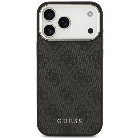 Etui Guess 4G Classic Logo MagSafe na iPhone 17 Pro Max - czarne Guess
