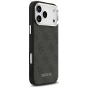 Etui Guess 4G Classic Logo MagSafe na iPhone 17 Pro Max - czarne Guess