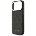 Etui Guess 4G Classic Logo MagSafe na iPhone 17 Pro Max - czarne Guess