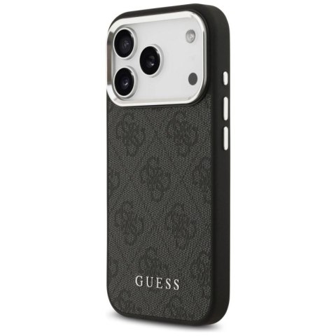 Etui Guess 4G Classic Logo MagSafe na iPhone 17 Pro - czarne Guess