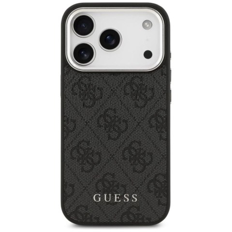 Etui Guess 4G Classic Logo MagSafe na iPhone 17 Pro - czarne Guess