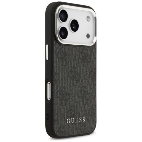 Etui Guess 4G Classic Logo MagSafe na iPhone 17 Pro - czarne Guess