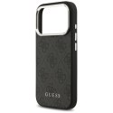 Etui Guess 4G Classic Logo MagSafe na iPhone 17 Pro - czarne Guess