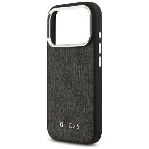 Etui Guess 4G Classic Logo MagSafe na iPhone 17 Pro - czarne Guess