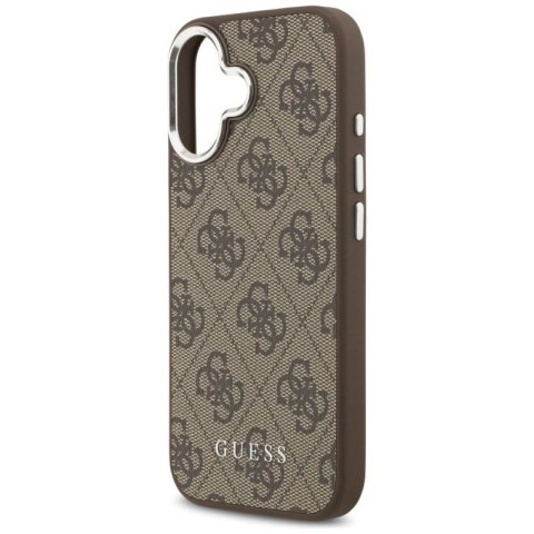 Etui Guess 4G Classic Logo MagSafe na iPhone 17 - brązowe Guess