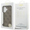 Etui Guess 4G Classic Logo MagSafe na iPhone 17 - brązowe Guess