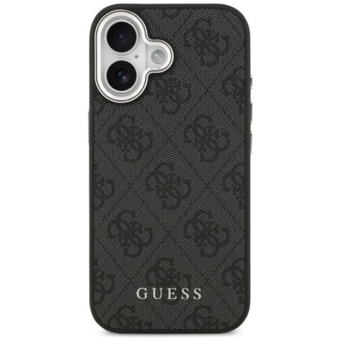 Etui Guess 4G Classic Logo MagSafe na iPhone 17 - czarne