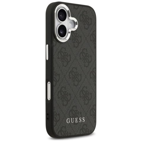 Etui Guess 4G Classic Logo MagSafe na iPhone 17 - czarne