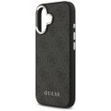 Etui Guess 4G Classic Logo MagSafe na iPhone 17 - czarne