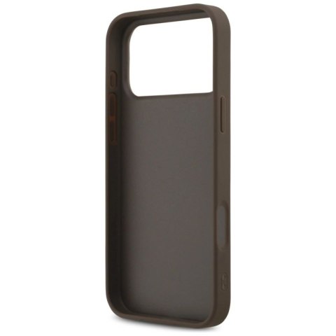 Etui Guess 4G Classic na iPhone 17 Pro Max - brązowe Guess