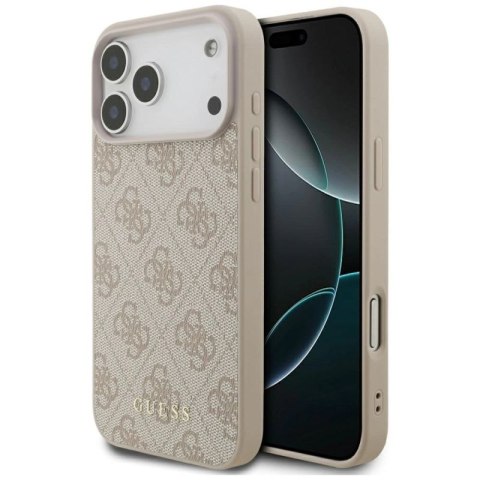 Etui Guess 4G Classic na iPhone 17 Pro Max - różowe Guess