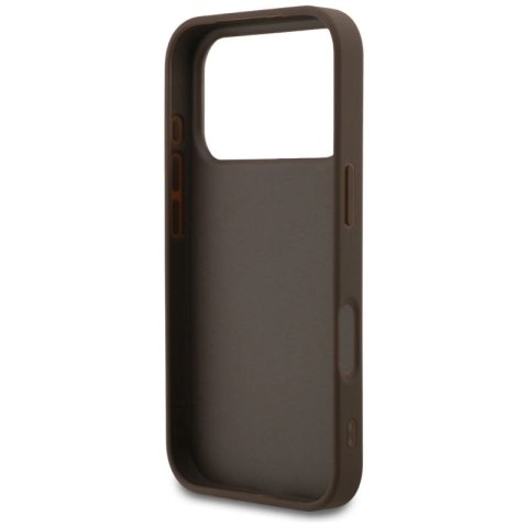 Etui Guess 4G Classic na iPhone 17 Pro - brązowe Guess