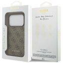Etui Guess 4G Classic na iPhone 17 Pro - brązowe Guess