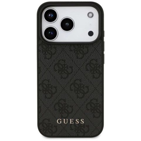 Etui Guess 4G Classic na iPhone 17 Pro - czarne Guess