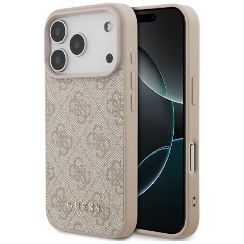 Etui Guess 4G Classic na iPhone 17 Pro - różowe Guess