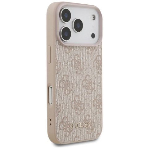 Etui Guess 4G Classic na iPhone 17 Pro - różowe Guess