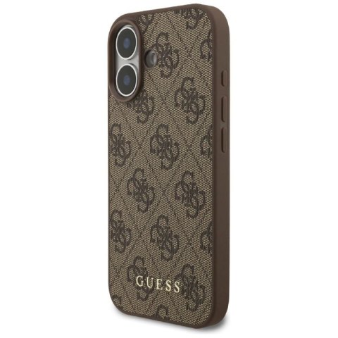 Etui Guess 4G Classic na iPhone 17 - brązowe Guess
