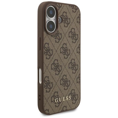 Etui Guess 4G Classic na iPhone 17 - brązowe Guess