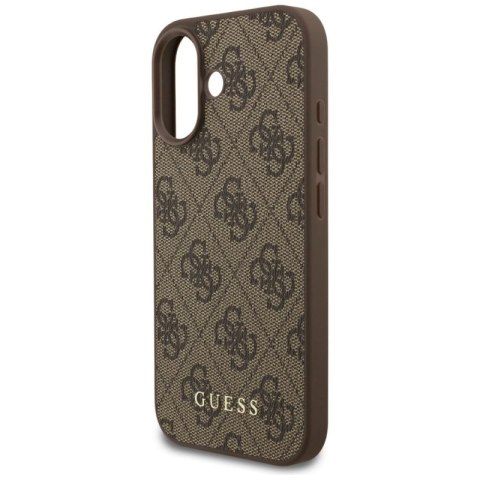 Etui Guess 4G Classic na iPhone 17 - brązowe Guess
