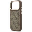 Etui Guess 4G PU Classic Logo MagSafe na iPhone 17 Pro - brązowe Guess