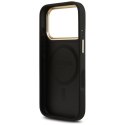 Etui Guess 4G PU Classic Logo MagSafe na iPhone 17 Pro - czarne