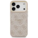 Etui Guess 4G PU Classic Logo MagSafe na iPhone 17 Pro - różowe Guess