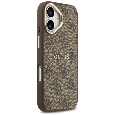 Etui Guess 4G PU Classic Logo MagSafe na iPhone 17 - brązowe Guess