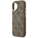 Etui Guess 4G PU Classic Logo MagSafe na iPhone 17 - brązowe Guess