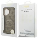 Etui Guess 4G PU Classic Logo MagSafe na iPhone 17 - brązowe Guess